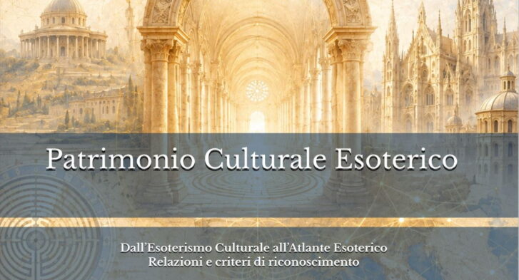 Patrimonio Culturale Esoterico: Dall’Esoterismo Culturale all’Atlante Esoterico - Relazioni e criteri di riconoscimento (2026)