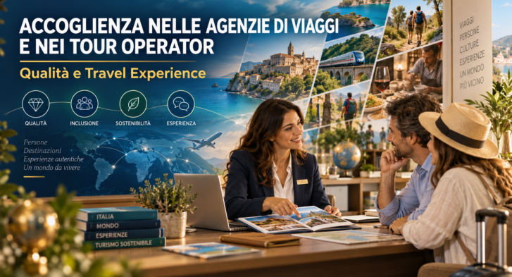 SPE195: Accoglienza nelle Agenzie di Viaggi e nei Tour Operator – Qualità e Travel Experience (40 ore)