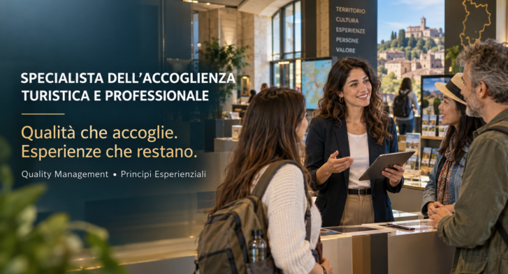 TAS127: Specialista dell’Accoglienza Turistica e Professionale (200 ore)