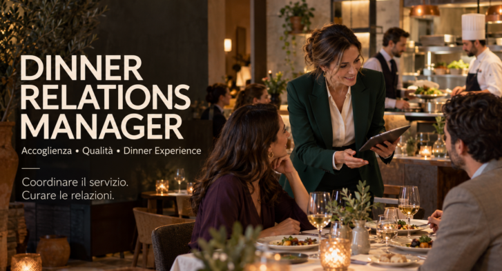 TAS128: Dinner Relations Manager (600 ore)